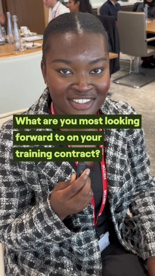 We asked our future joiners what they’re most excited about for their training contract, and here’s what they had to say! 👏✨#HoganLovells #DefineYourFuture #TrainingContract