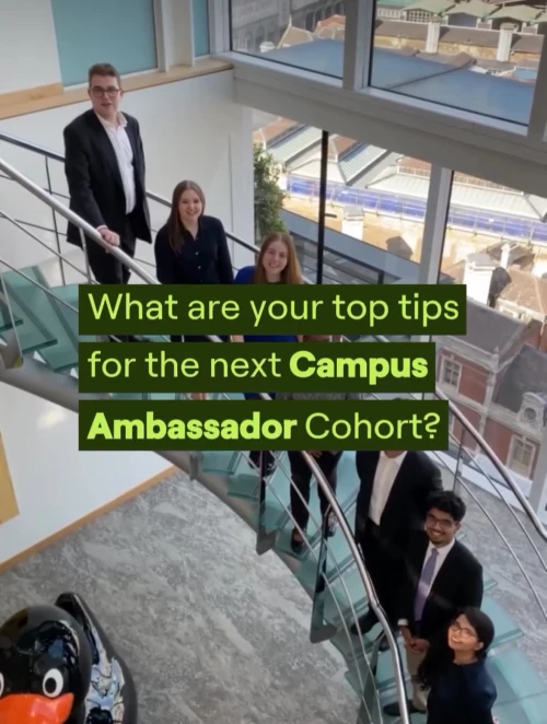 If you’re starting a campus ambassador programme this year, these tips might help you out! ✍️ We can’t wait for our next cohort to start in September! #HoganLovells #CampusAmbassador #LawFirm