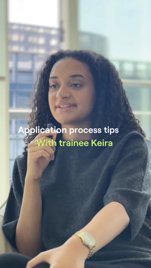 The application process can be a big step! Here are some tips from one of our trainees, based on her own experience navigating it ✨ #TraineeTips #HoganLovells #DefineyourFuture